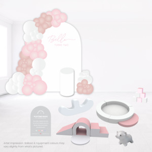 Luxe Soft Play: Bambini Party & Play Package - Pastel Pink