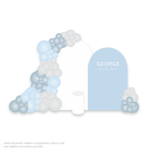Products: Duo Backdrop Package - Baby Blue