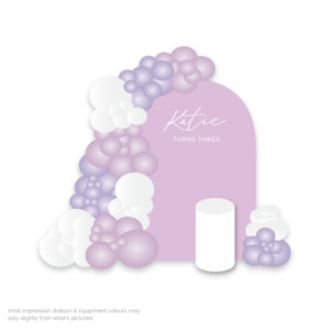 Products: Solo Backdrop Package - Lilac