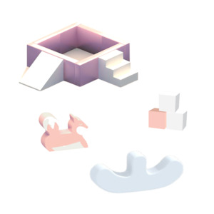 Soft Play: Luxe Ball Pit Bundle - Rose Candy Pink