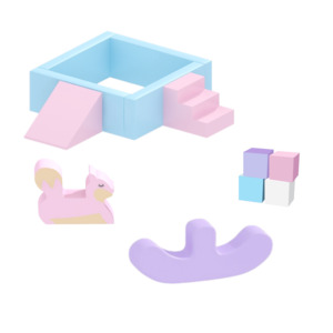 Soft Play: Luxe Ball Pit Bundle - Macaron Pastel