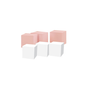 Build A Package: Add on: Stacking Blocks Rose Candy Pink