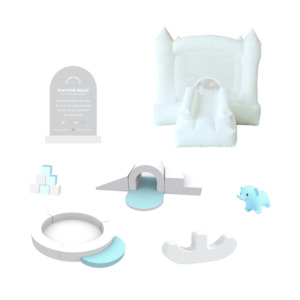 Bouncy Castles: Bouncing Bambini - Sky Blue