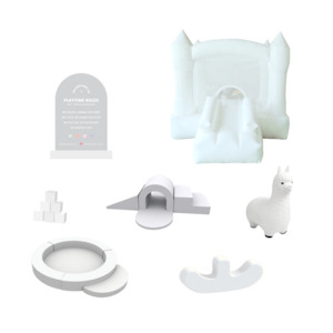 Bouncy Castles: Bouncing Bambini - Cloud White