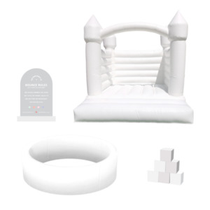 Bouncy Castles: © Mini Bounce + Play Set - Snow White