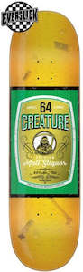 Skate Decks: Creature Malt Silquor LG Everslick Deck 8.8"