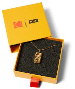 Jewellery: Huf x Kodak Locket / Gold