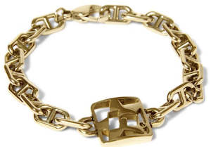 Jewellery: Huf H Star Bracelet / Gold