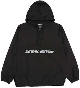 Mens Jackets: Fucking Awesome Cut Off Anorak Jacket / Black