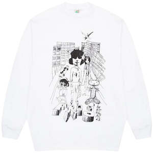 Frog: Frog Iconic Longsleeve Tee / White