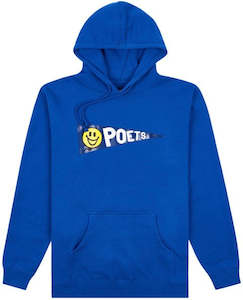 Poets: Poets Young Peoples Hoodie / Royal Blue