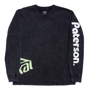 Lakai x Paterson L/S Tee / Black Tie Dye
