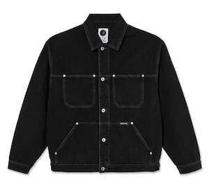 Polar Patrik Denim Jacket / Black / Silver