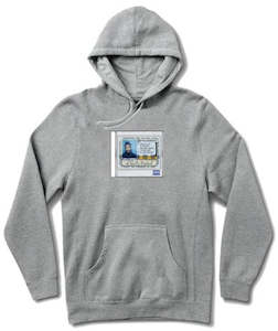 Color Bars x ODB CD Hoodie / Heather Grey