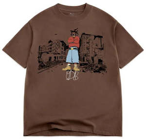 Color Bars: Color Bars x ODB Harlem Tee / Chocolate