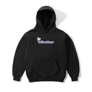 Hoodies Crew Sweatshirts: Butter Goods x Peanuts Spike Logo Pullover Hoodie / Black