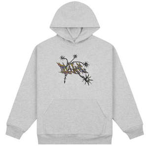 Dime Flail Hoodie / Heather Grey