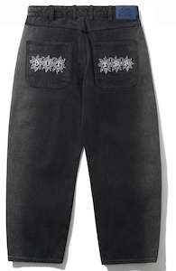 Butter Goods Bronco Denim Jeans / Washed Black