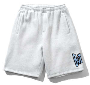 Mens Shorts: Butter Goods Sketch Fleece Shorts / Ash