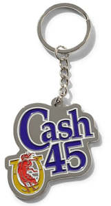Cash Only Colt Key Chain / Silver