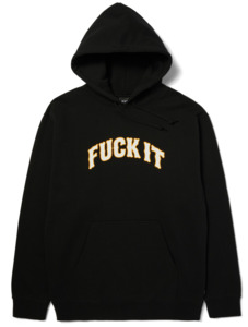 Hoodies Crew Sweatshirts: Huf Balboa Pullover Hoodie / Black.