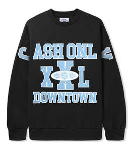 Cash Only: Cash Only Authority Crewneck / Black