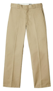 Mens Pants: Dickies 874 Original Work Pants / Khaki