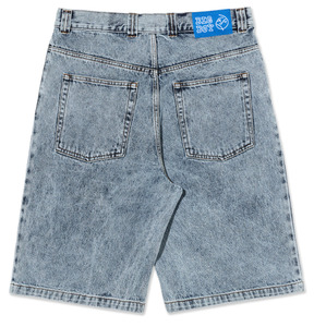 Mens Shorts: Polar Big Boy Denim Shorts / Heavy Washed Blue
