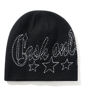Cash Only: Cash Only Strip Skully Beanie