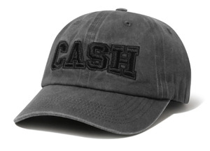 Cash Only: Cash Only Campus 6 Panel Hat / Washed Black / Black
