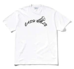 Cash Only: Cash Only Screw Logo Tee / White