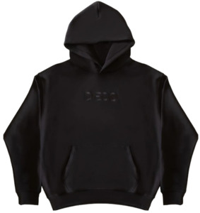 DECO Forever EMB Pullover Hoodie / Black