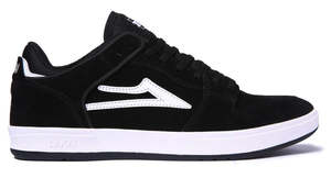Lakai Footwear: Lakai Telford Low / Black / White