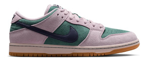 Nike SB Dunk Low Pro Shoe / Mineral Slate / Raisin / Rose