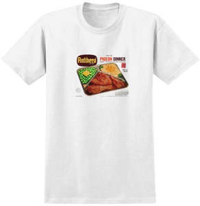 Antihero: Anti hero Pigeon Dinner Tee / White