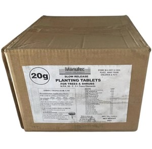 Trees and Shrubs Tablets - Bulk 400s (8kg total) Manutec - Good Soil
