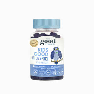 Eye Care Health Vitamins Supplements Soft Chews Gummies: Kids Good Bilberry + Lutein Eye Health Supplements
