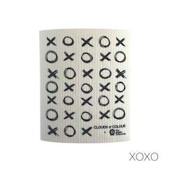 Swedish Dishcloth SPRUCE - XOXO by Clouds of Colour
