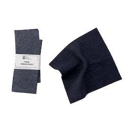 Spruce: Denim Solid Colour SPRUCE - Set of 2 Dishcloths
