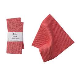 Spruce: Peony Solid Colour SPRUCE - Set of 2 Dishcloths