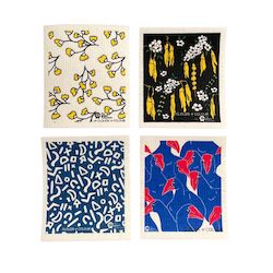 SPRUCE Dishcloth SETS - Bec Brown - CLOUDS OF COLOUR SET (4)