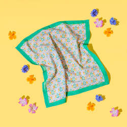 Hank: HANK - 3. JOY by Elizabeth Olwen | Organic Cotton Handkerchief