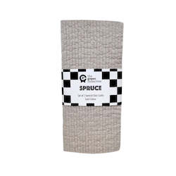 Concrete Solid Colour SPRUCE - Set of 2 Dishcloths