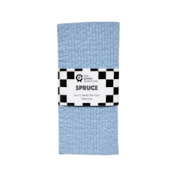 Frontpage: Skyway Solid Colour SPRUCE - Set of 2 Dishcloths