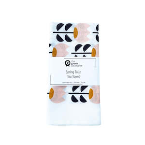 Spring Tulip Tea Towel