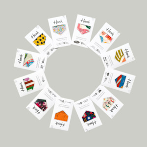 HANK GIFT BOX SET includes designs 1 - 12