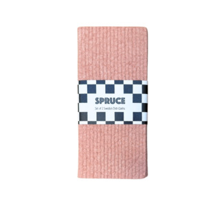 Rose Solid Colour SPRUCE - Set of 2 Dishcloths