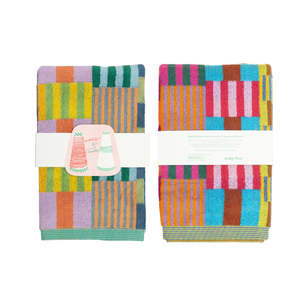 New Foekje Fleur Towels: Guest Towels #83 DUO SET - Tulip Quilt