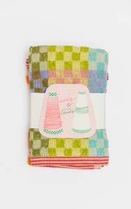 NEW Foekje Fleur - Multi Cloth Duo #84 Checkered Check