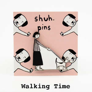 Walking Time Pin